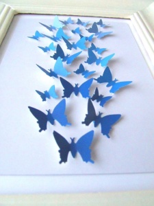 Here is a beautiful 3-D paint chip art